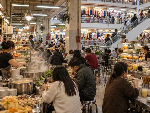 Illustration of An Dong Market
