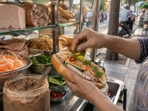 Illustration of Banh Mi Bay Ho