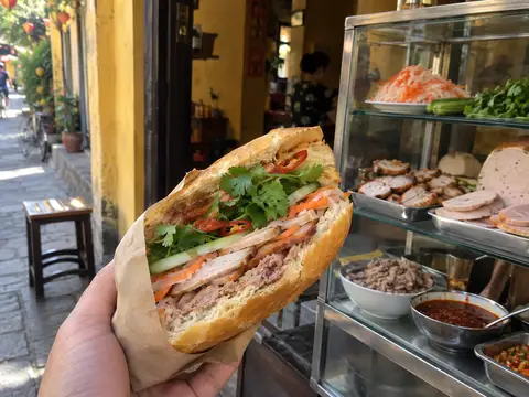 Illustration of Banh Mi Madam Khanh