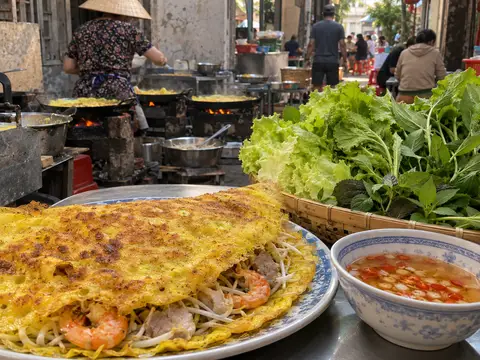 Illustration of Banh Xeo 46A