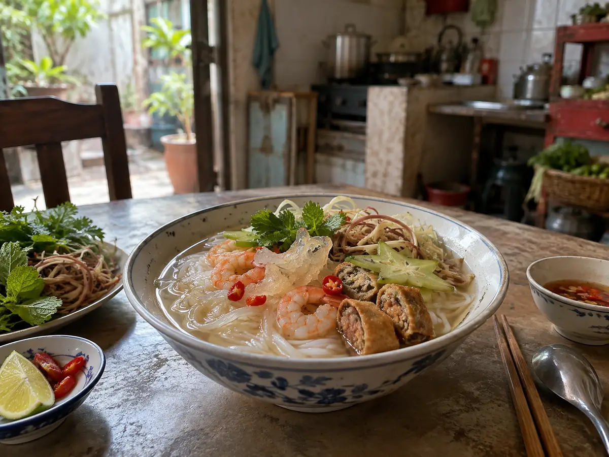 Illustration of Bun Giam Nuoc Gia Hoi (Ba Lanh)