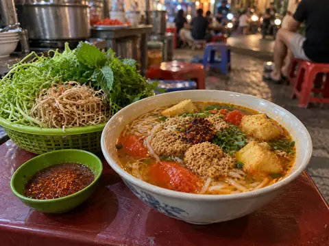 Illustration of Bun Rieu Ba Diec (Nguyen Thiep)