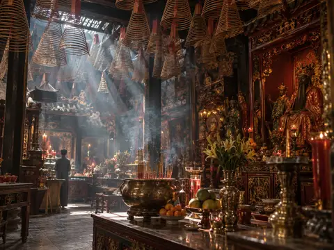 Illustration of Jade Emperor Pagoda