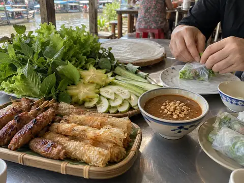 Illustration of Nem Nuong Thanh Van