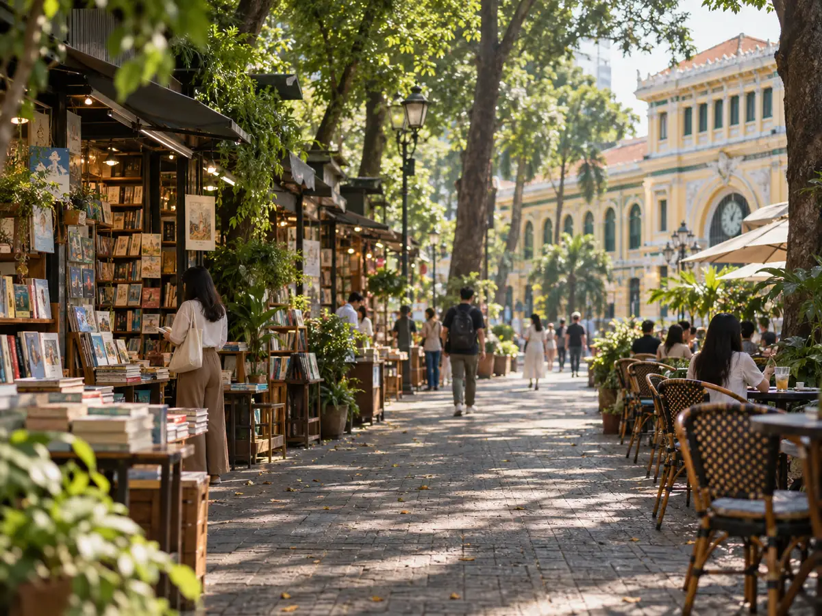 Illustration of Book Street