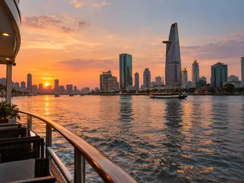 Illustration of Saigon River Sunset Cruise
